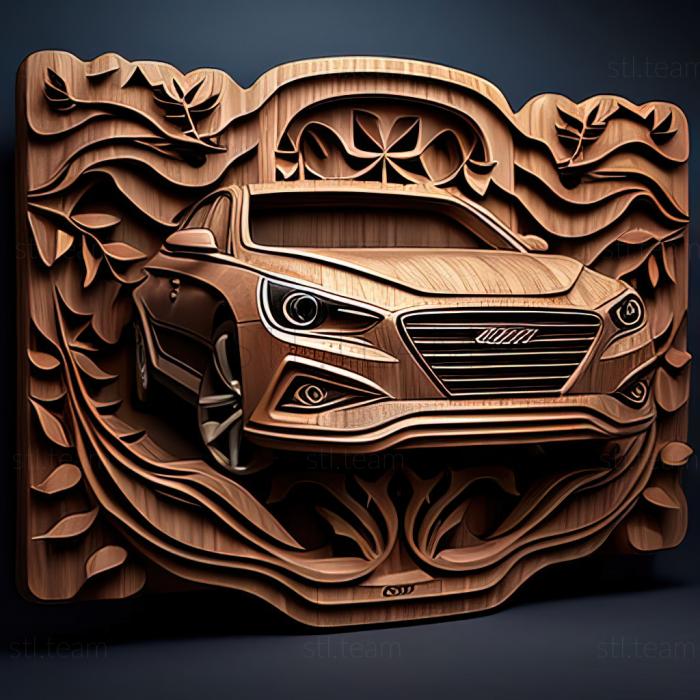 3D model Hyundai Sonata (STL)